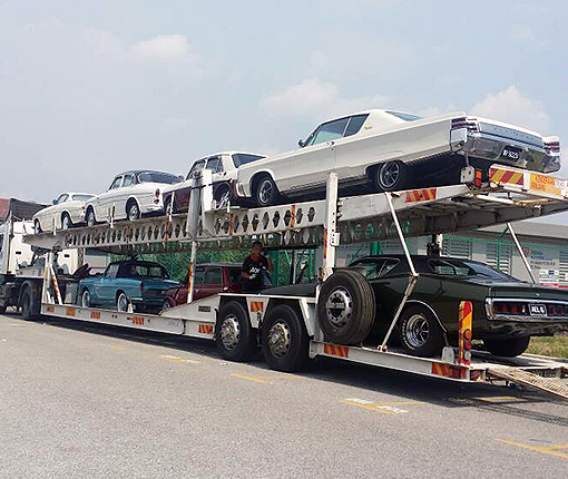 Transportation of Classic Car for Roadshow Langkawi