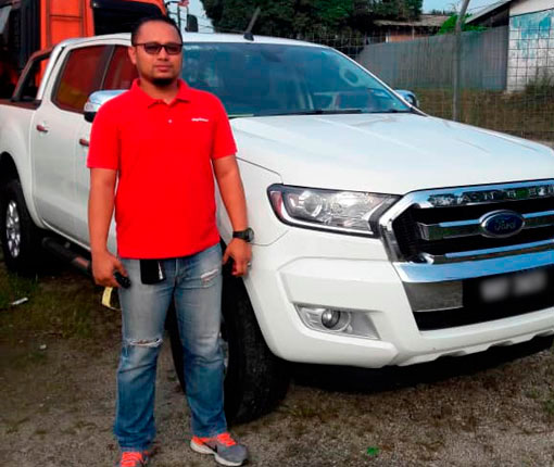 Used car Door to Door Shipment from Kota Kinabalu to Johor Bahru