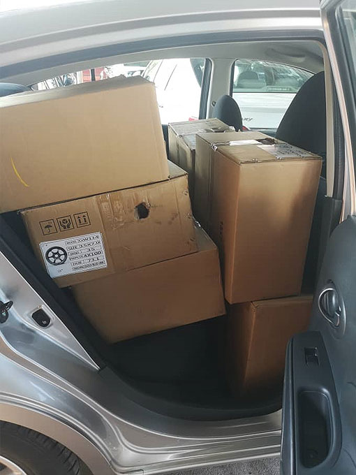 Shipment of Passenger Car from Port Klang to Kota Kinabalu with Personal Effect/Personal Belonging