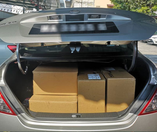 Shipment of Passenger Car from Port Klang to Kota Kinabalu with Personal Effect/Personal Belonging